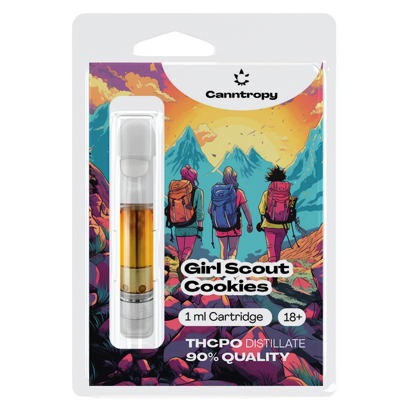 Canntropy THCPO Cartridge Girl Scout Cookies, THCPO 90%, 1ml – CannaRiket