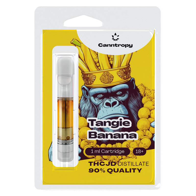 Canntropy Cartridge | THCJD 90% 1 ml | Tangie Banana