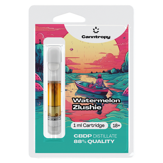 Canntropy CBDP Cartridge Watermelon Zlushie, CBDP 88%, 1 ml