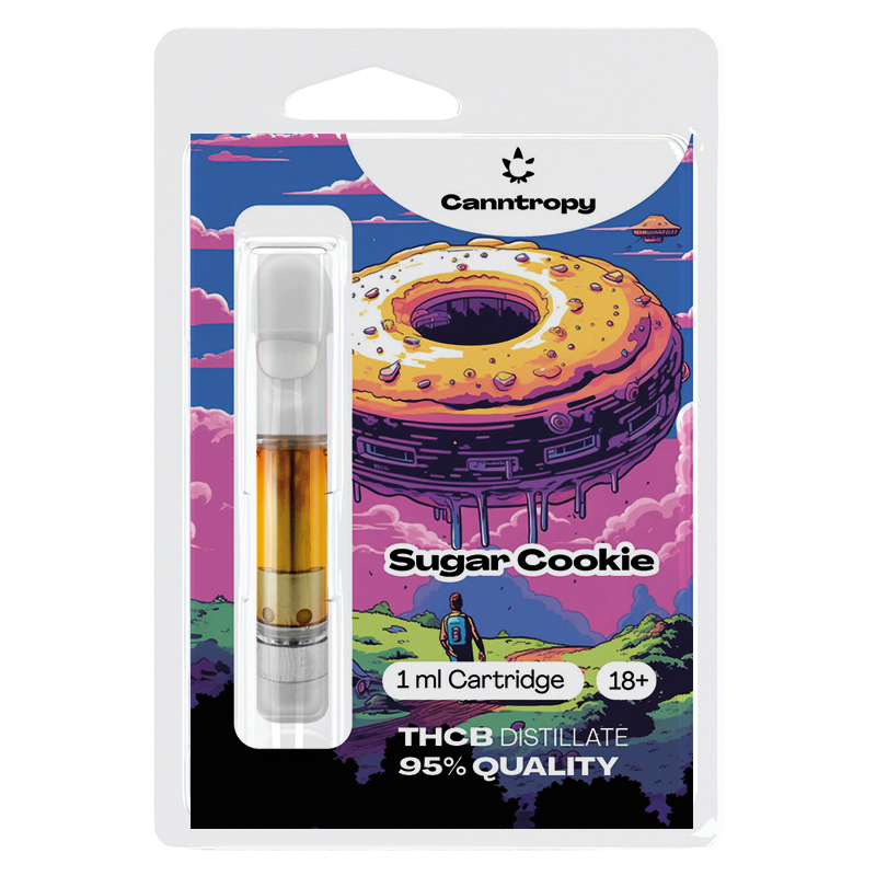 Canntropy THCB Cartridge Sugar Cookie, THCB 95%, 1 ml