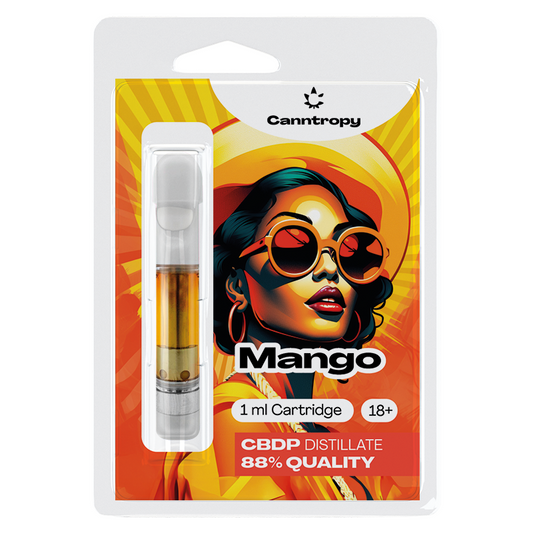 Canntropy CBDP Cartridge Mango, CBDP 88%, 1 ml