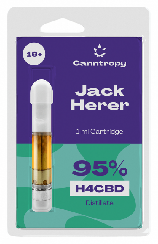 Canntropy H4CBD Cartridge Jack Herer, 95 % H4CBD, 1 ml